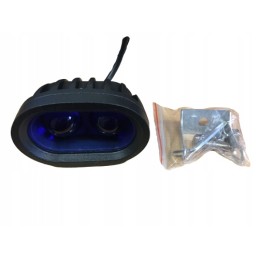 Blue LED work lamp for fork sprayer