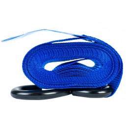 Blue transport belts with tensioner 4m 25mm 0 68, set of 4 pieces