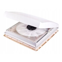 Roof window with 12v 40x40 fan