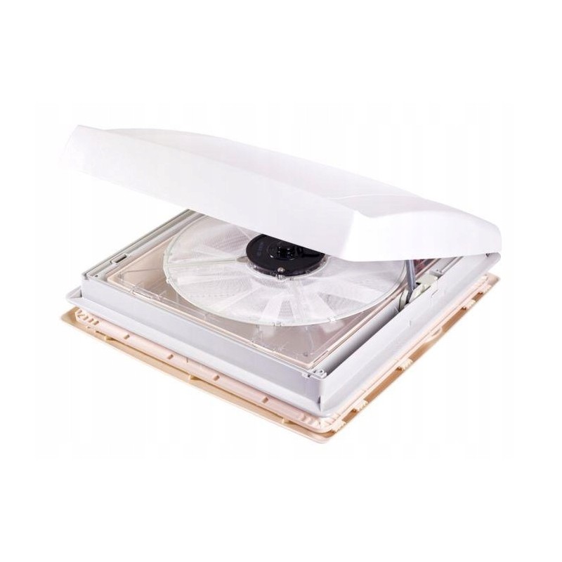 Roof window with 12v 40x40 fan