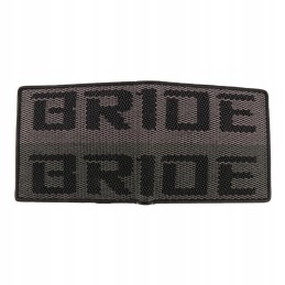 The bride's leather wallet made of green-gray racing fabric