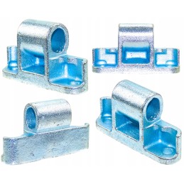 Hestal hinge, low, left and right, M8 111732