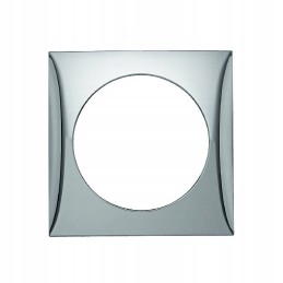 Berker chrome single frame for a camper