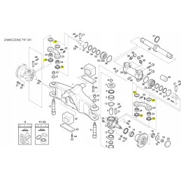 Linde eyepiece bearing seal 0009610432