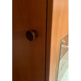 Toilet cabinet furniture knob 50mm cabinet