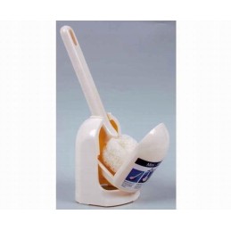 Toilet brush for a camper trailer