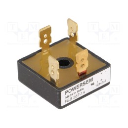 1 pcs x POWERSEM - PSB 36T/14 - Bridge rectifier: single-phase, Urmax: 1.4kV, If: 30A, Ifsm: 500A