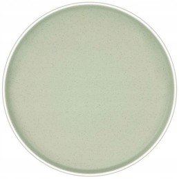 Tourist plate made of melamine, dolomite, green bru