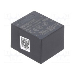 1 pcs x RECOM - RAC05E-12SKT - Converter: AC/DC, 5W, 90÷264VAC, Usup: 130÷370VDC, Uout: 12VDC, 78%