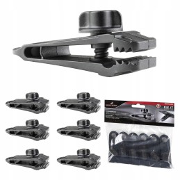 Walser screw fixing fix it tarpaulin mounting clamps 6 pieces