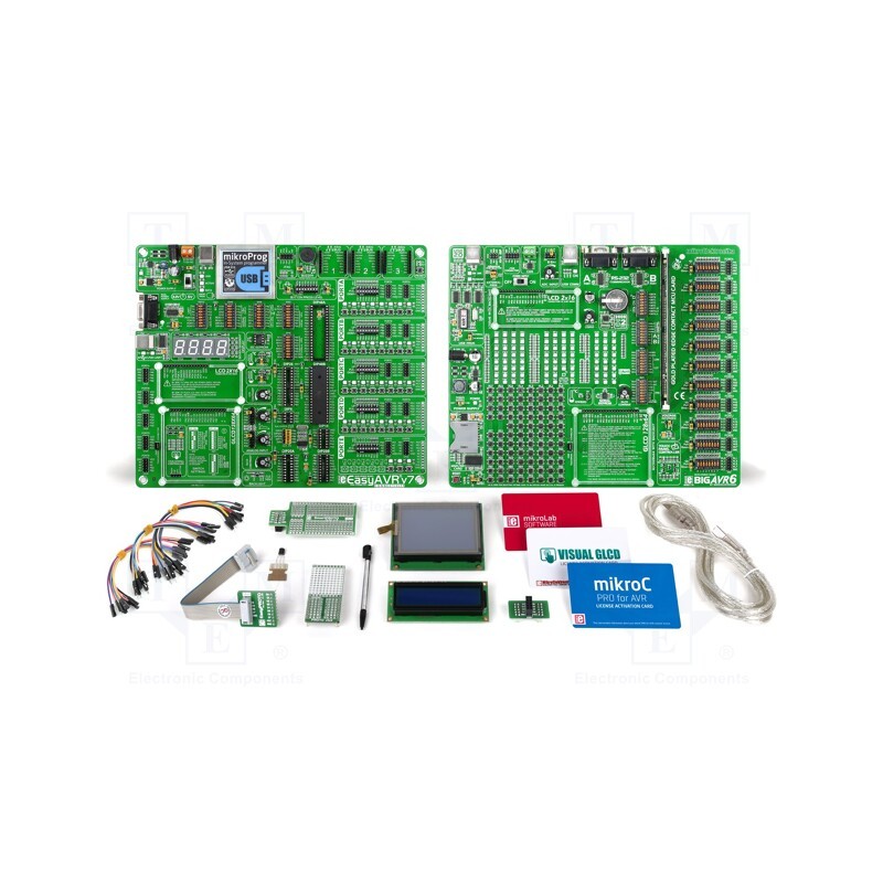 1 pcs x MIKROE - MIKROLAB FOR AVR XL - Dev.kit: Microchip AVR, ATMEGA,ATTINY,ATXMEGA