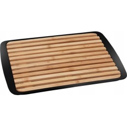 Bread cutting board with brunner tray