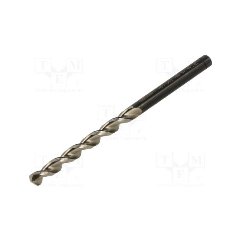 1 pcs x ALPEN-MAYKESTAG - 18300450100 - Drill bit, for metal, Ø: 4.5mm, L: 80mm, Working part len: 47mm
