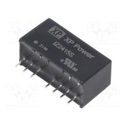 1 pcs x XP POWER - IZ2415S - Converter: DC/DC, 3W, Uin: 18÷36V, Uout: 15VDC, Uout2: -15VDC, SIP