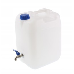 Water bank canister with tap, 10 liters
