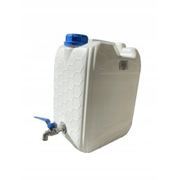 Water bank canister with tap, 10 liters