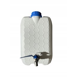 Water bank canister with tap, 10 liters