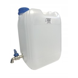 Water bank canister with tap, 10 liters