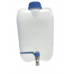 Water bank canister with tap, 10 liters