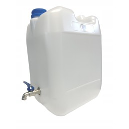 Water bank canister with tap, 20 liters