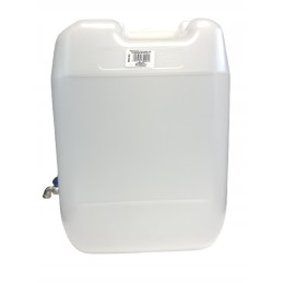 Water bank canister with tap, 20 liters