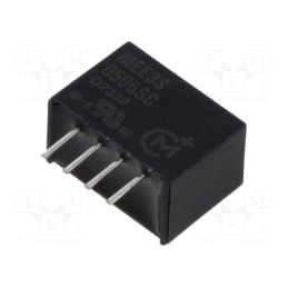 1 pcs x Murata Power Solutions - MEE3S0505SC - Converter: DC/DC, 3W, Uin: 4.5÷5.5V, Uout: 5VDC, Iout: 600mA, SIP