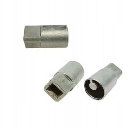 Adapter for the lower square tension pipe, diameter 27, recessed
