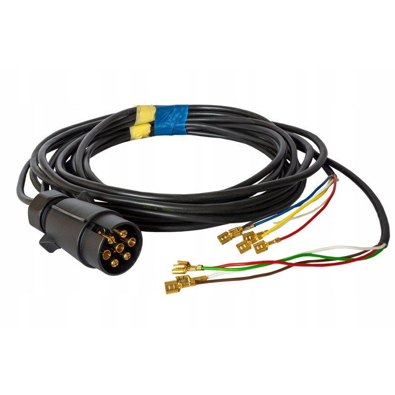 Installation harness, trailer cable, 7pin, 4m