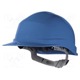 1 pcs x DELTA PLUS - ZIRC1BL - Protective helmet, adjustable, Size: 53÷63mm, blue, polypropylene