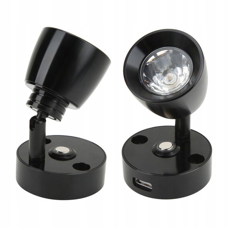 Wall lamp LED lamp 12v rotatable USB