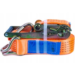 4m 50mm 5t lashing strap securing trailer load