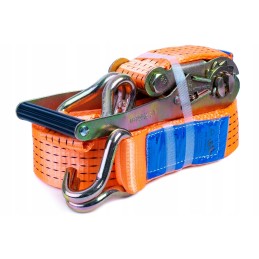 4m 50mm 5t lashing strap securing trailer load