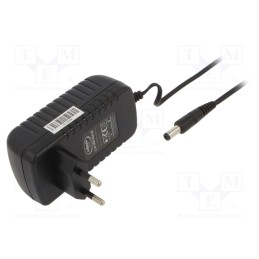 1 pcs x CELLEVIA POWER - CLW-2424-W2E-EB25 - Power supply: switched-mode, plug, 24VDC, 1A, 24W, Plug: EU, 86%