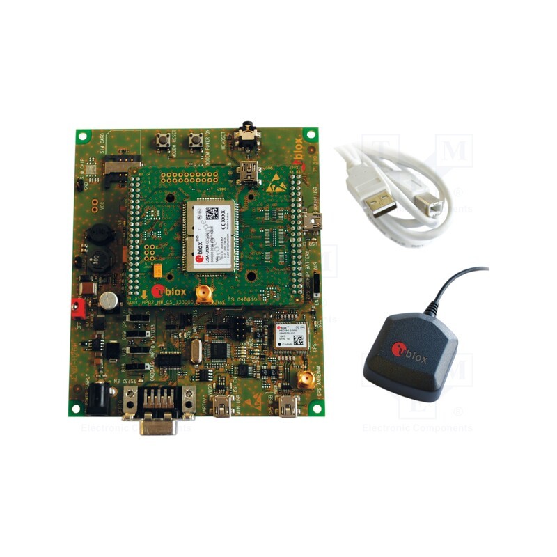 1 pcs x u-blox - EVK-U27 - Dev.kit: evaluation, UART, SARA-U270