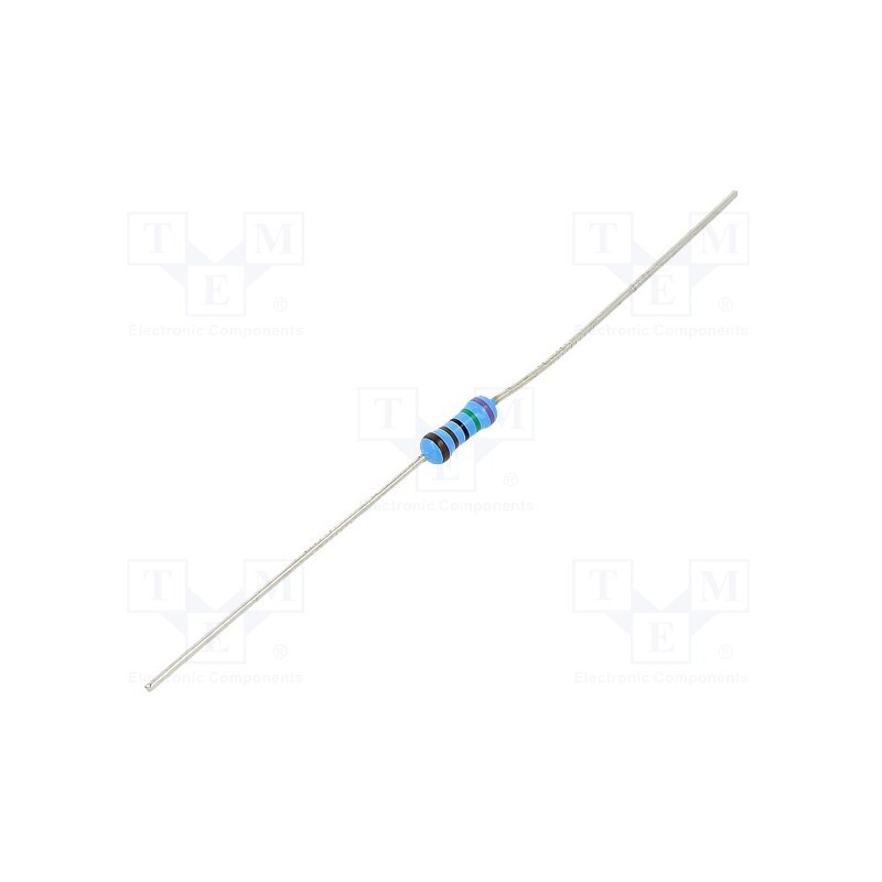 10 pcs x VISHAY - MRS25000C7501FCT00 - Resistor: thin film, THT, 7.5kΩ, 600mW, ±1%, Ø2.5x6.5mm, 50ppm/°C