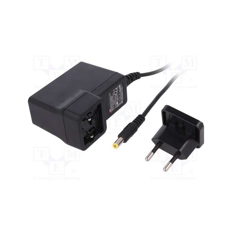 1 pcs x SUNNY - SYS1588-2406 EU - Power supply: switched-mode, plug, 6VDC, 4A, 24W, Plug: EU, straight