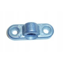 Attach the horizontal aluminum vestibule tube holder x5