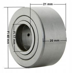 Mast roller bearing nutr 17 17x40x20 21 Linde