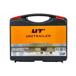 Transport belts in a suitcase with tensioner 4m 25mm 0 68t set of 4 pieces