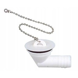 Angle fawo trailer washbasin drain