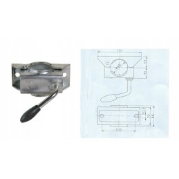 Support wheel holder fi48 winterhoff