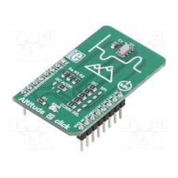 1 pcs x MIKROE - ALTITUDE 2 CLICK - Click board, pressure sensor, I2C,SPI, MS5607-02BA03, 3.3VDC