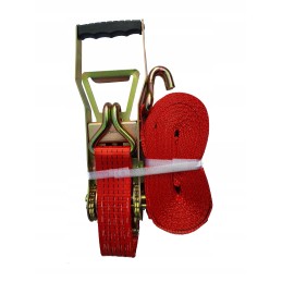 Durable transport belt with tensioner 8m 50mm 5t ergo belts 500 da