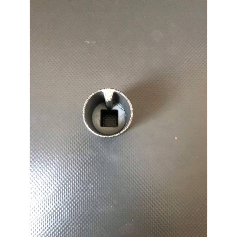 Adapter tarpaulin tensioner profile 27 mm square