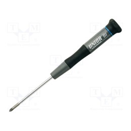 1 pcs x UNIOR - 608308 - Screwdriver, Pozidriv®, precision, PZ0, 625E, Blade length: 60mm