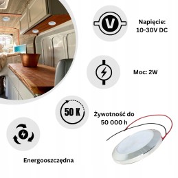 LED ceiling lamp 12v 24v waterproof spot furniture for a boat camper