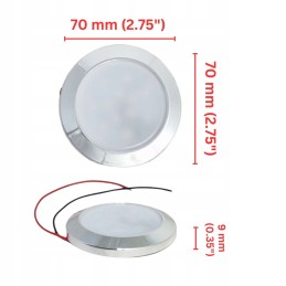 LED ceiling lamp 12v 24v waterproof spot furniture for a boat camper