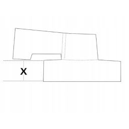Split trailer door connector lock 18mm