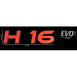 Linde h16 evo pictogram stickers set
