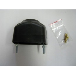 License plate lamp for a camper